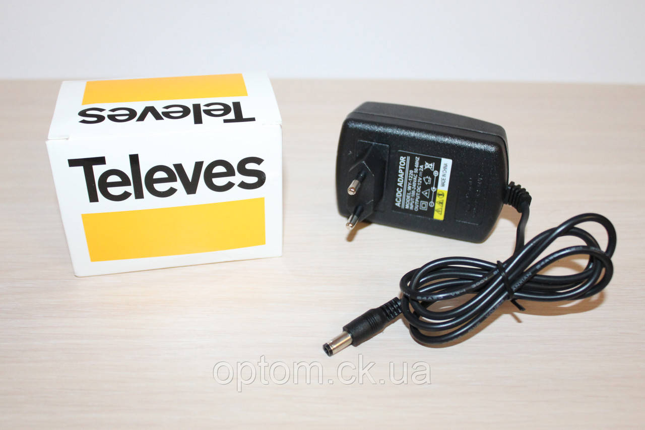 Зарядка 12V 2A (5.5 mm) (в пакеті)