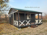 Дачні,садові,каркасні будиночки!Нові матеріали!У два рази НАДІЙНІШЕ!, фото 2