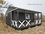 Дачні,садові,каркасні будиночки!Нові матеріали!У два рази НАДІЙНІШЕ!, фото 3