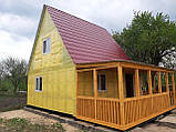 Дачні,садові,каркасні будиночки!Нові матеріали!У два рази НАДІЙНІШЕ!, фото 9