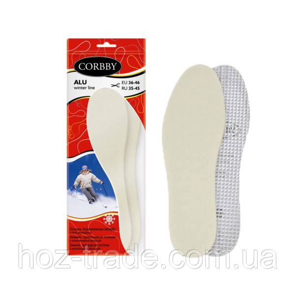 СТЕЛЬКИ ТЕРМО "CORBBY ALU" winter line, фото 1