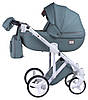 Коляска 2 в 1 Adamex Luciano ECO Q114 нефрит, фото 2
