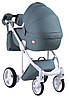 Коляска 2 в 1 Adamex Luciano ECO Q114 нефрит, фото 3