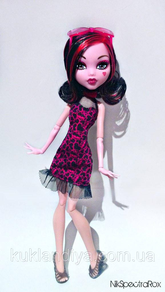 Лялька Monster High Дракулаура з родстера/ Draculaura rodster