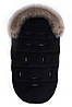 Зимовий конверт Cottonmoose Moose Shine 651/65/74/143/125 gold (чорний-золото), фото 5
