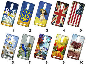 Силіконовий чохол із малюнком для Lenovo K5 Note