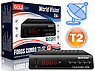 Комплект Т2/супутниковий тюнер Foros Combo + Т2 антена ES-003 + кабель 10 м + конектори, фото 3