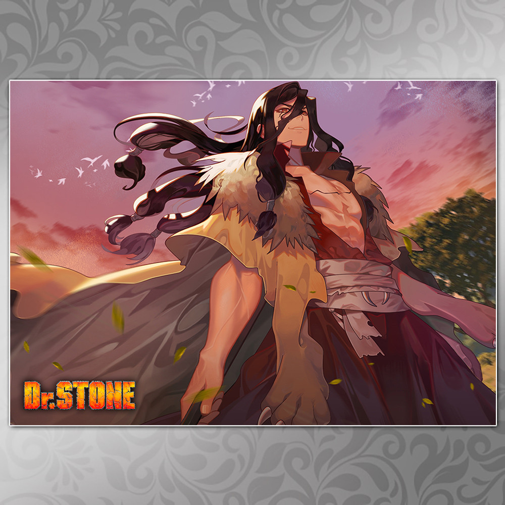 Плакат А4 Аніме Dr. Stone 005