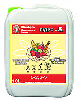 StimAgro добрива для гідропоніки та грунту ГІДРО-А 1-2,5-5 10L