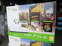 Ігрова консоль MICROSOFT XBOX ONE S 1TB All-Digital Edition + Sea Of Thieves + Minecraft + + Forza Horizon 3