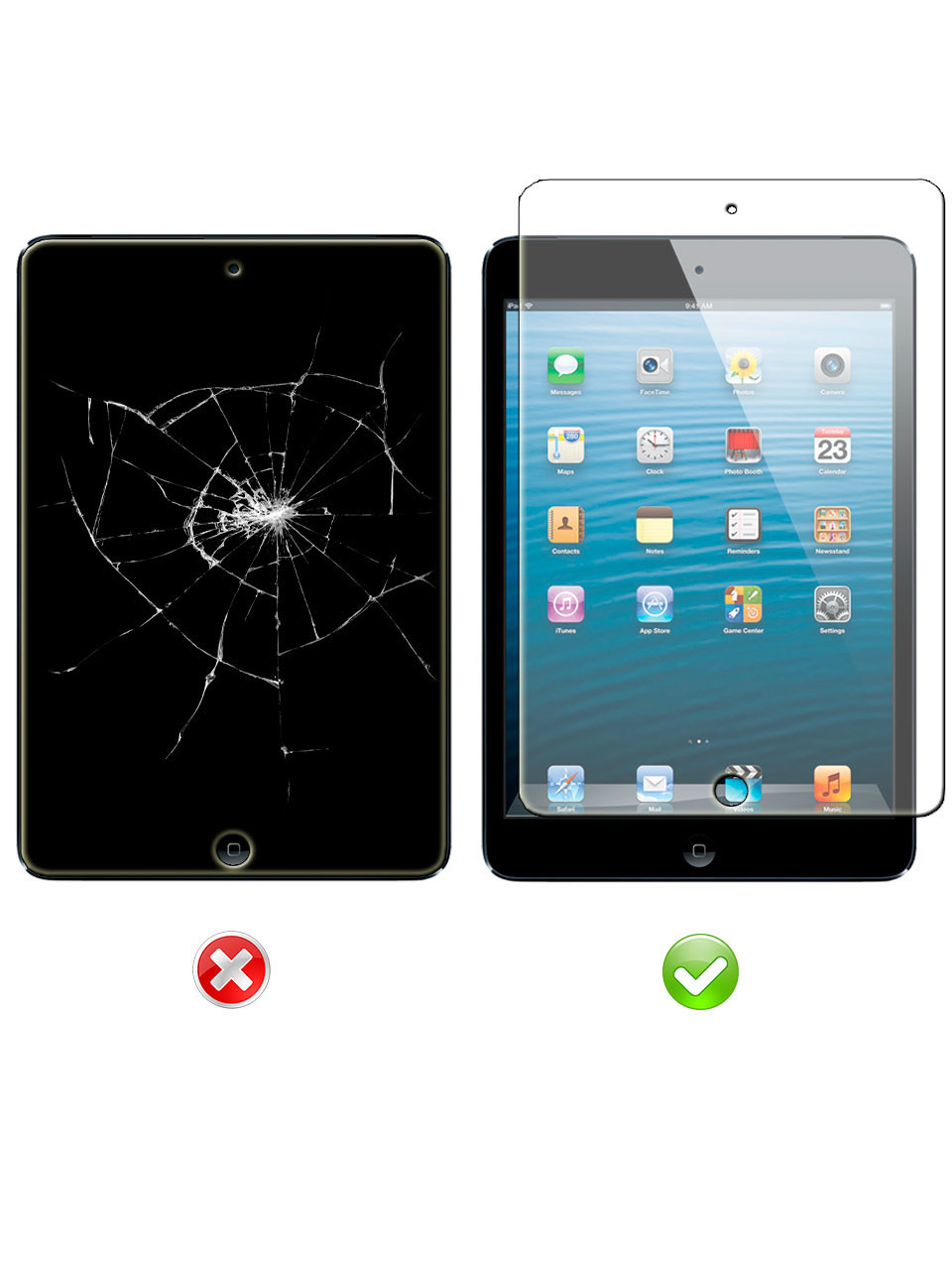 Захисне скло для Apple iPad Mini 7.9 2012