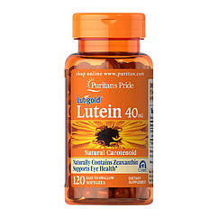 Puritan's Pride Lutein 40 mg with Zeaxanthin 120 Softgels