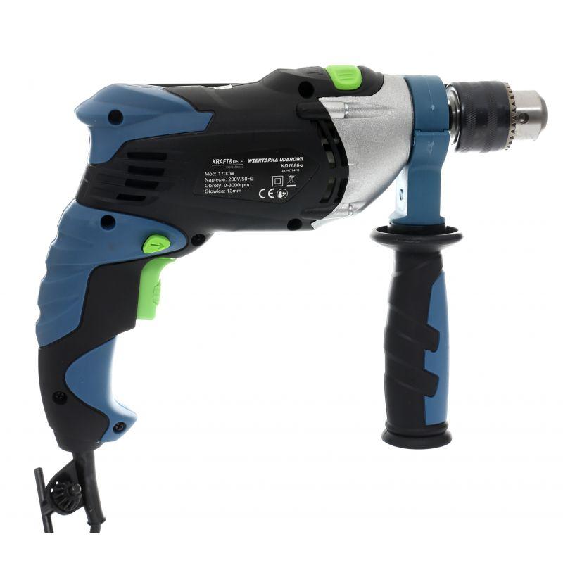 Ударний дриль 13 мм 1700 Вт Kraft&Dele KD1686-Z