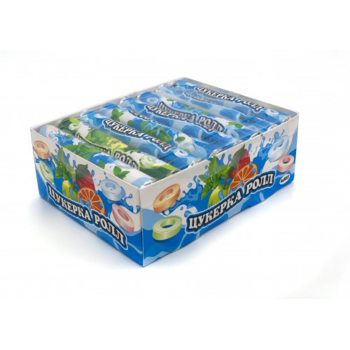 Цукрове драже Roll candy 24 шт Prestige