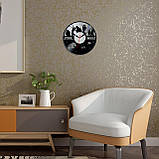 Срібний годинник Star Wars годинник Декор у кімнату Зоряний Війни годинник Персонажі Зоряний Вініловий годинник 300 мм, фото 2