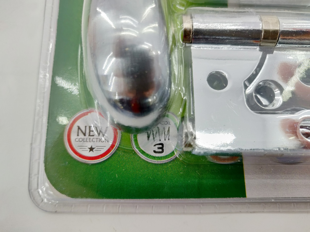 Комплект для межкомнатной двери RDA Imola защелка 6-45 + 2 петли хром/матовый хром (Китай) - фото 5 - id-p1017572332