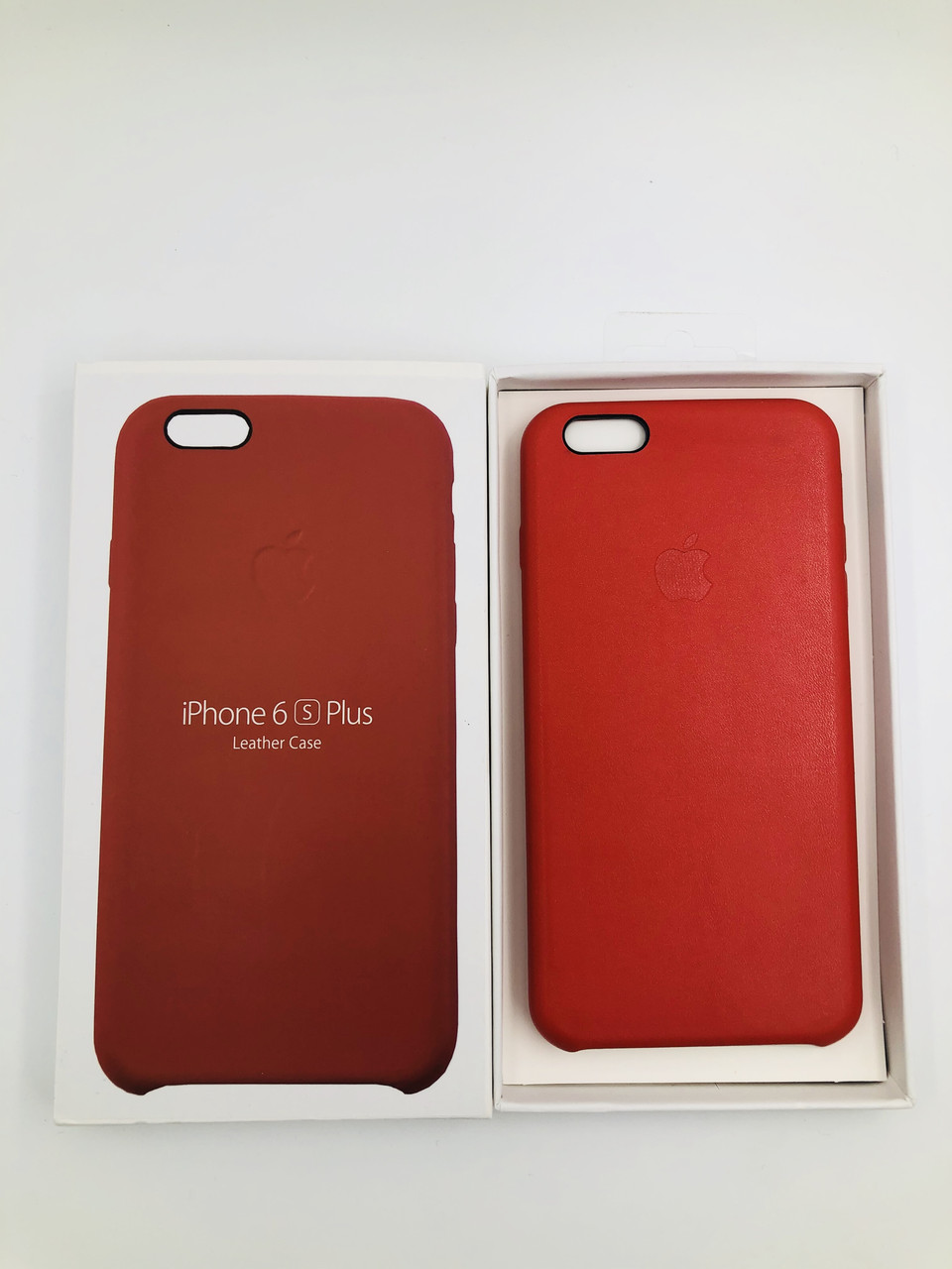 Шкіряний чохол Apple Leather Case для iPhone 6+/6s+ Red