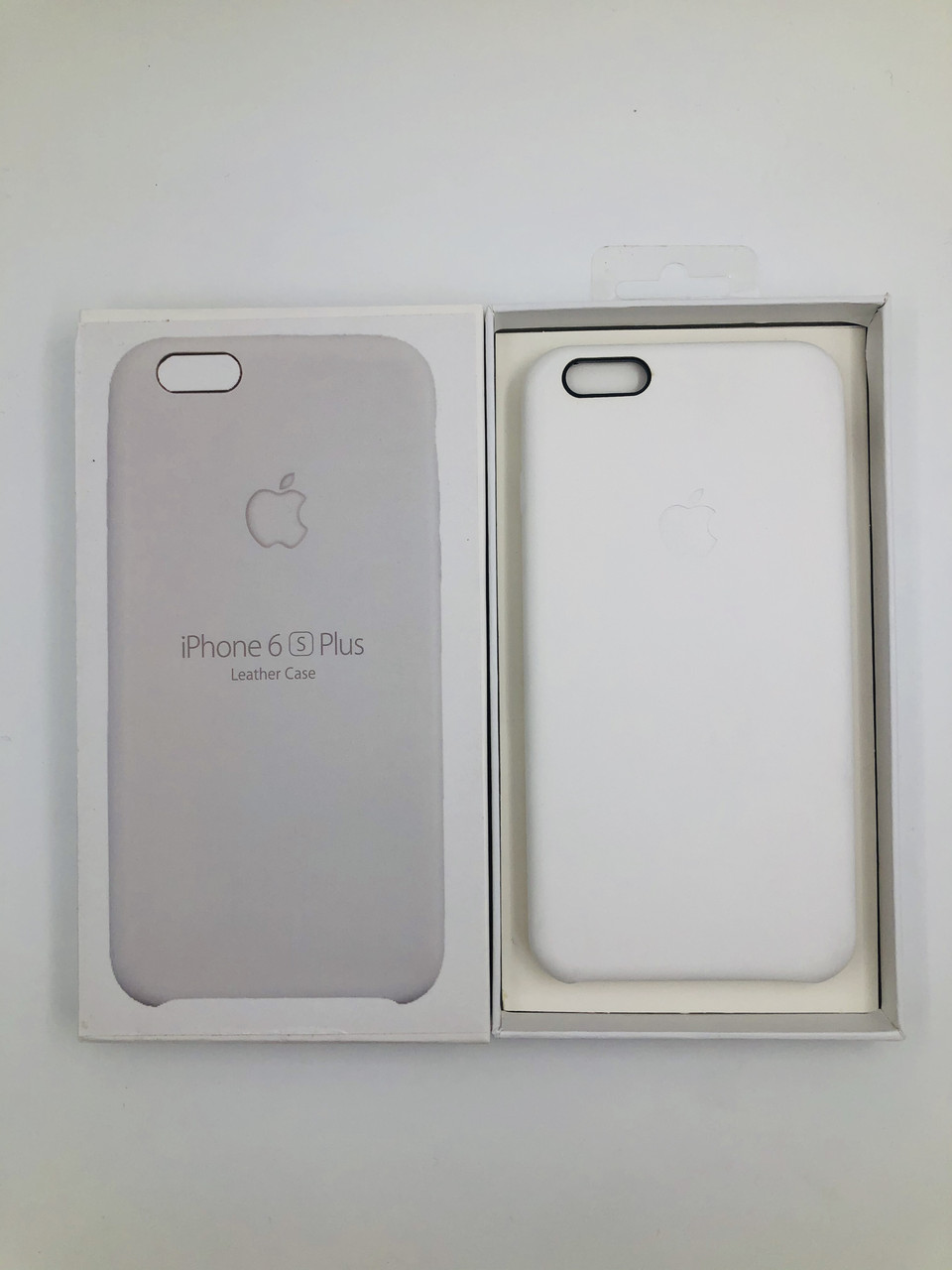 Шкіряний чохол Apple Leather Case для iPhone 6+/6s+ White