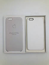Шкіряний чохол Apple Leather Case для iPhone 6+/6s+ White