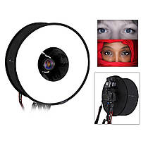 PULUZ PU5145 45 см кільцевий софтбокс круглої форми для спалаху кругле відбиття в очах