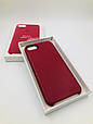Шкіряний чохол Apple Leather Case для iPhone 7/8 Fuchsia Pink, фото 3