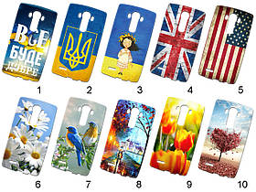 Силіконовий чохол із малюнком для LG G4 Dual H818