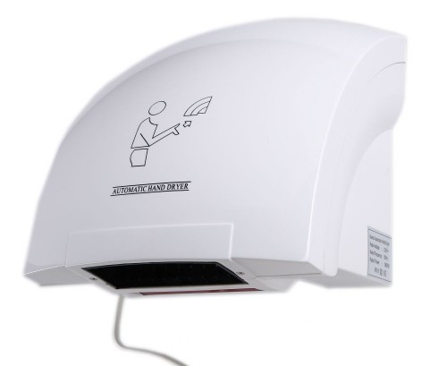 Сушарка для рук білий пластик POWER PW-203A, фото 1