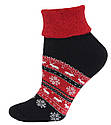 Шкарпетки оптом жіночі махрові з закотом, фото 6