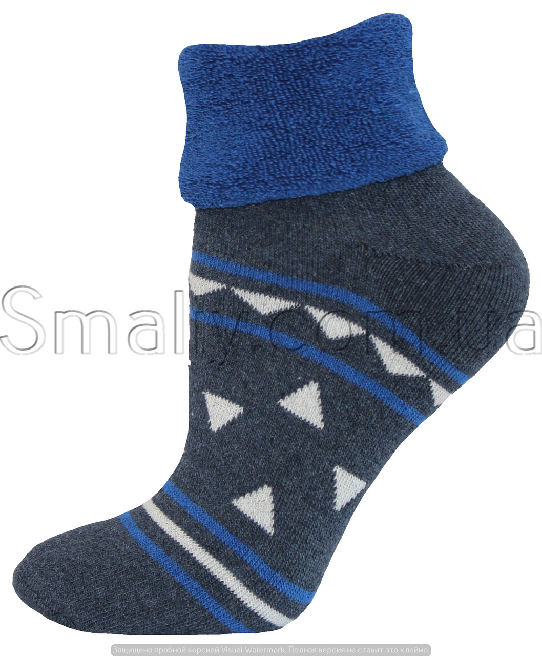 Шкарпетки оптом жіночі махрові з закотом