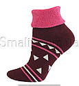 Шкарпетки оптом жіночі махрові з закотом, фото 2