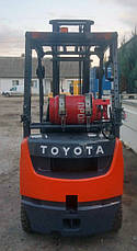 Газовий вилочний навантажувач Toyota 32-8FG18 б/у 2012, фото 3