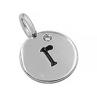 Підвіска родій Гурток з літерою "r"