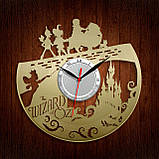 Золотий годинник Чарівник країни Оз Годинники для дівчаток Годинники вінілові Довга подорож Годинника казка Годинник, фото 3