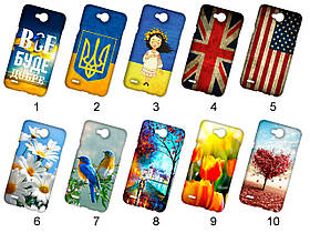 Силіконовий чохол з малюнком для LG X Power 2 M320