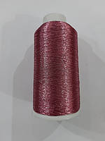 Вишивальна нитка металізована 150D/1 3064 рожевий (боб 5000ярд/12боб/120боб)