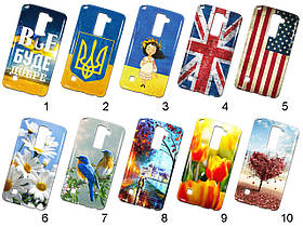 Силіконовий чохол із малюнком для LG Stylus 2 Plus