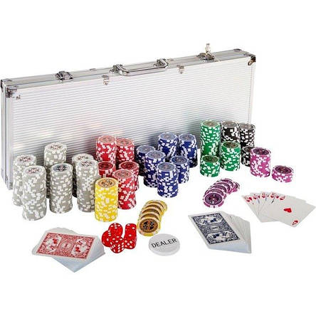 Професійний набір для покера Poker Premium 500 (830916), фото 1
