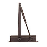 Доводчик дверний RYOBI 1504 STD c ножицями коричневий, фото 4