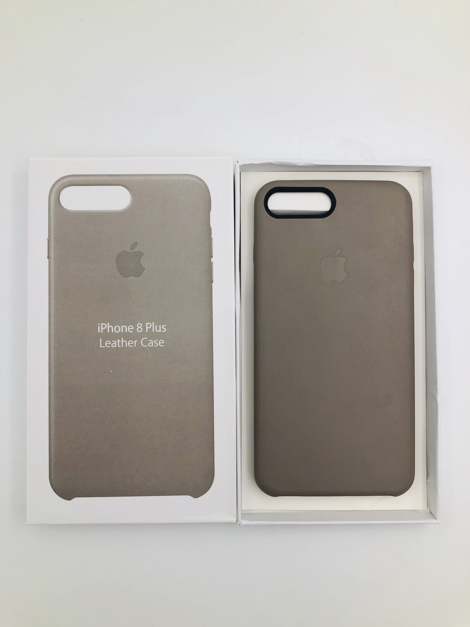 Шкіряний чохол Apple Leather Case для iPhone 7+/8+ Taupe