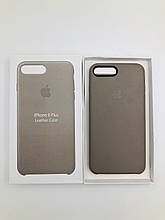 Шкіряний чохол Apple Leather Case для iPhone 7+/8+ Taupe