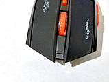Ігрова лазерна бездротова миша акумуляторна безшумні кнопки Azzor SB04, фото 3