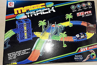 Траса, що світиться, з машинкою 211 дет. Magic Luminous Tracks