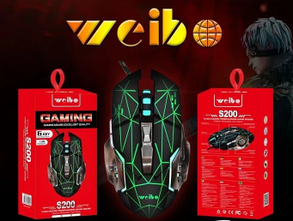 Ігрова миша WEIBO S200 Gaming Mouse, фото 2