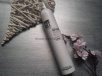 Лак для волосся сильної фіксації з антистатичним ефектом L’Oréal Tecni.Art Fix Anti-Frizz 400 мл