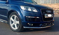 Кенгурятник (ус одинарный) Audi Q7 (2005-2015)