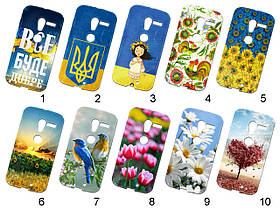 Силіконовий чохол із малюнком для Motorola Moto X Phone XT1058