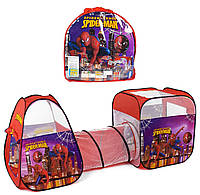 Детская игровая палатка с туннелем Bambi Spider-Man 8015 SP размером 270х92х92см