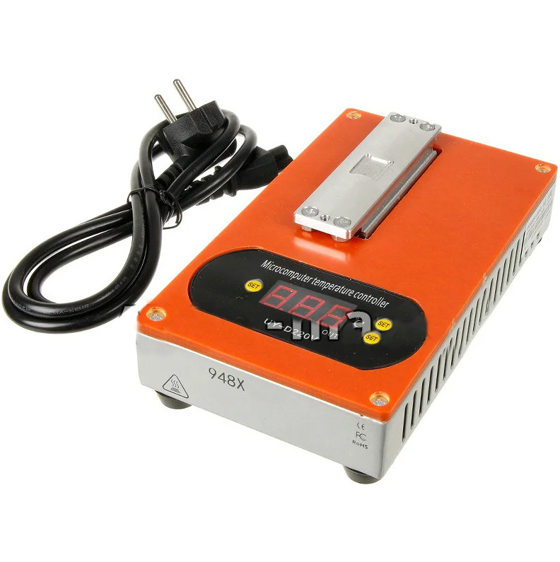 Сепаратор 2 in 1 AIDA A-948X для демонтажу дисплейних рамок iPhone і переднагрівач друкованих плат