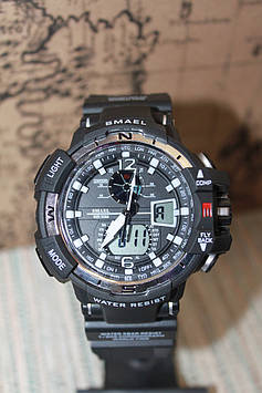 Чоловічі годинники Smael з підсвічуванням