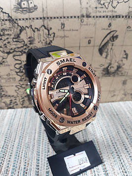 Чоловічі спортивні годинник Smael на каучуковому ремінці